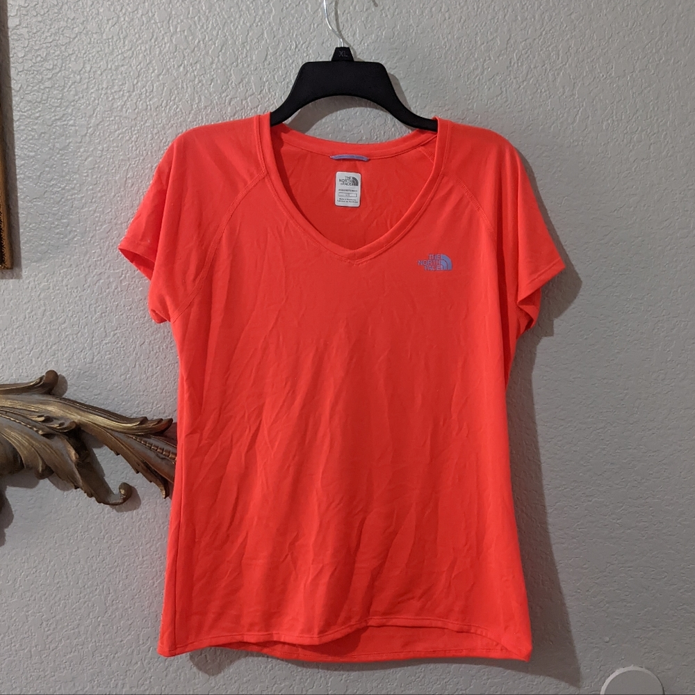 Hot pink North Face top
